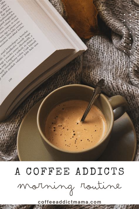 A Coffee Addicts Morning Routine | Coffee Addict Mama