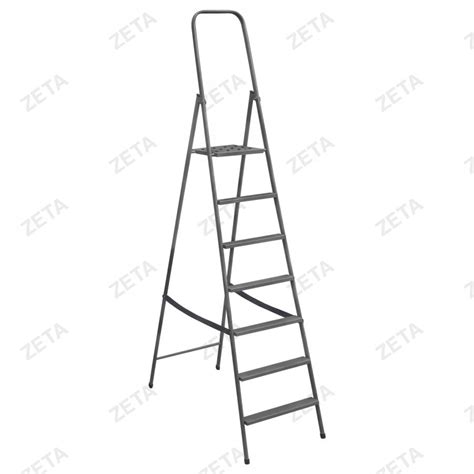 Стремянка (7 ступенек) H=1,52 м/п краш.