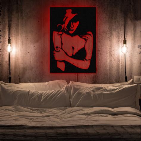 Nude Wall Art Boho Wall Decor Erotic Art Sexy Girls Etsy