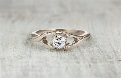 Nature Inspired Engagement Rings on Etsy | Emmaline Bride