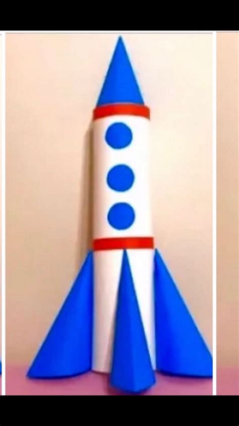 Ракета носитель из бумаги ко дню Космонавтики | Space crafts, Art n ...