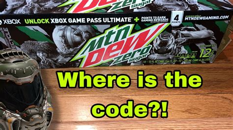 Where To Find Your Mtn Dew Gaming Code Youtube