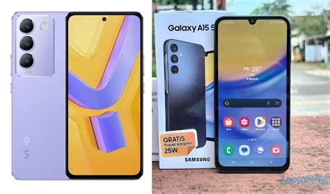 Duel Vivo Y100 5G Vs Samsung Galaxy A15 5G Pertarungan Sengit