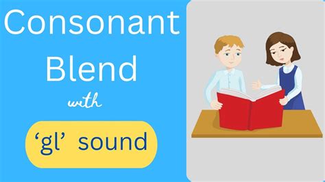 Beginning Consonant Blend With L Learn To Read Words With Gl Sound