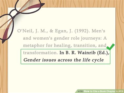 How To Cite A Book Chapter In Apa 9 Steps With Pictures