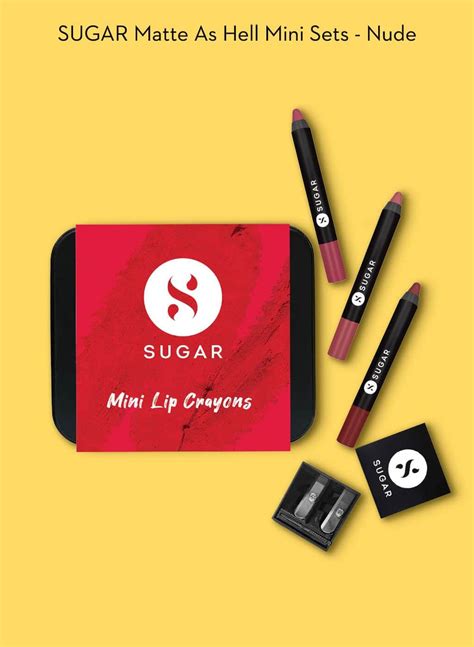 SUGAR Matte As Hell Mini Sets Nude Pack Of KYH Kumari Shoppy