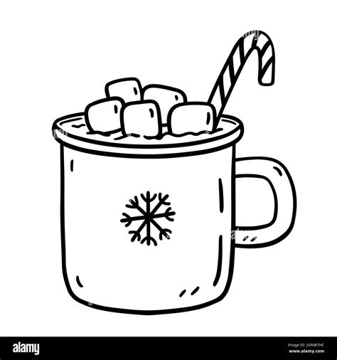 Hot Cocoa Drawing Daily Doodle How To Draw A Hot Chocolate