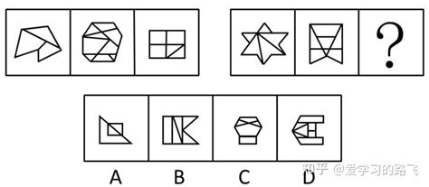 行测图形推理的高频考点解题技巧 知乎