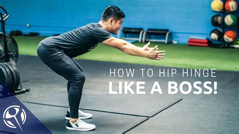 How To Hip Hinge Like A Boss Youtube