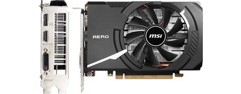 MSI NVIDIA GeForce GTX 1650 SUPER 4GB AERO ITX OC Turing Graphics Card