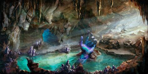 Artstation Сoncept Location Сave Of The Forgotten God