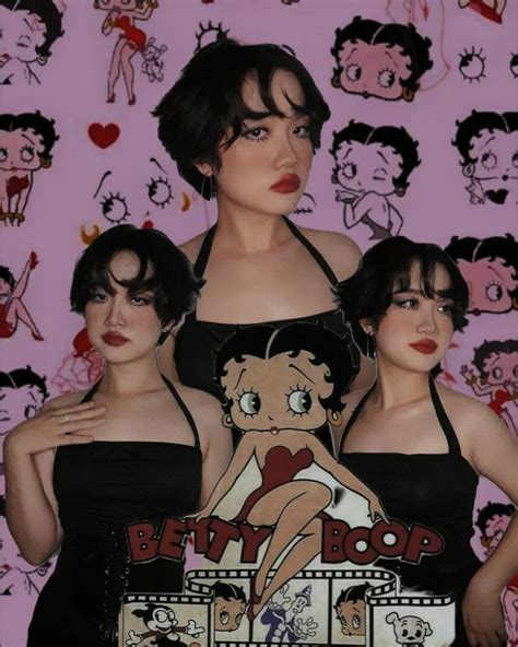 Betty Boop Black Hair Halloween Costumes Character Halloween