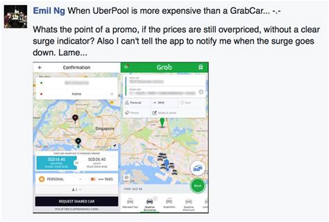 ubers  system  caused  fare hike   upsetting singaporeans