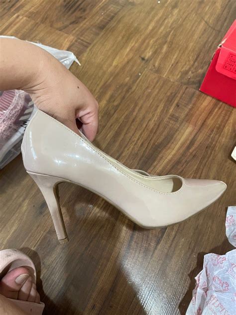 Syrup Nude Stilettos On Carousell