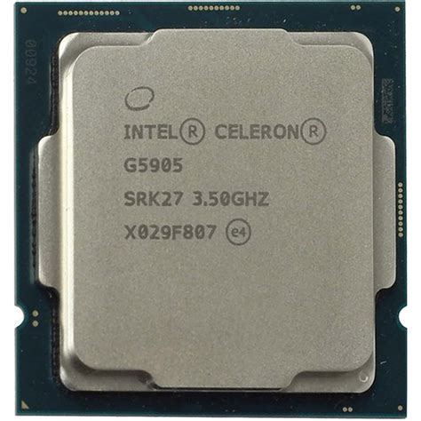 Процессор Intel Celeron G5905 (CM8070104292115) [93440] – фото, отзывы ...