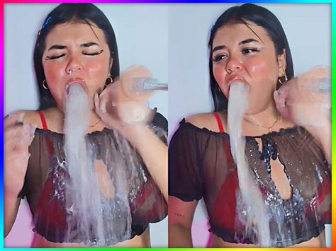 TEEN CAMGIRL LATINA VOMIT A LOT ON DILDO ThisVid