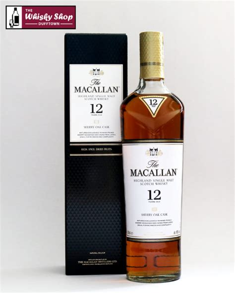 Macallan Years Old Sherry Oak Cask Single Malt Scotch Whisky Cl