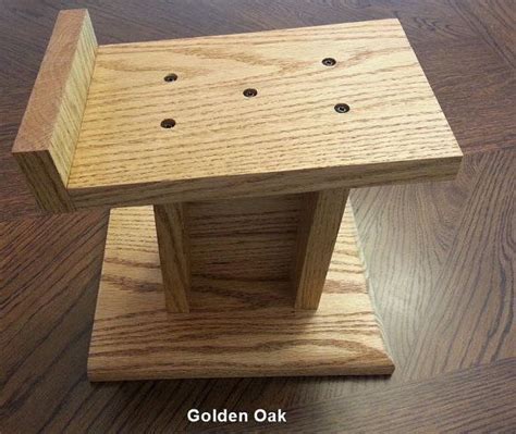 Custom Made Solid Oak Speaker Stands Etsy Speaker Stands Diy Speaker Stands Desk Speaker