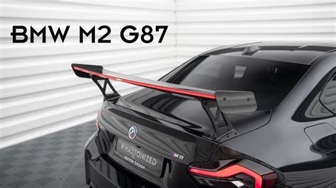 Led Spoiler For Bmw M G Maxton Design Carbon Spoiler