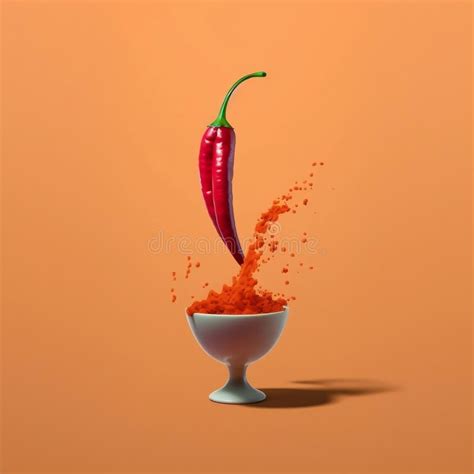 Single Hot Red Chilli Pepper Stock Illustrations Single Hot Red Chilli Pepper Stock