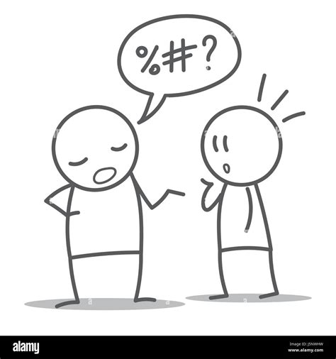 People Talking Drawings