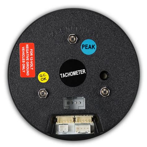 EVO Digital 6 Gauge Set GPS Speedometer White & Green LCD MPH °F PSI ...