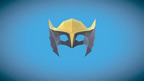 Hawkgirl Mask 3d Model By Paperstatue 0df0467 Sketchfab