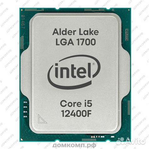 Новый Процессор intel core i5 12400f купить в Туле с доставкой ...