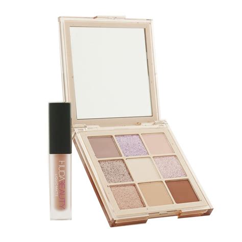 Huda Beauty Mini Nude Holiday Set X Nude Obsessions Eyeshadow Palette X Liquid Matte
