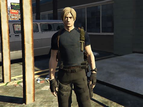 Leon S Kennedy Add On Ped V1 0 GTA 5 Mod