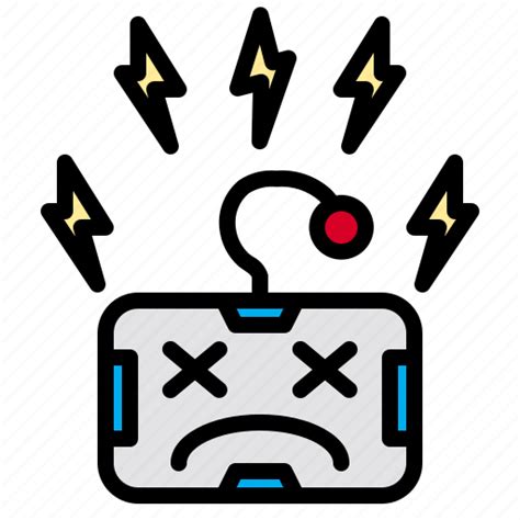Alert Business Employment Error Robot Suit Using Icon Download