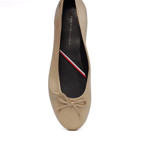 Tommy Hilfiger Tommy Hilfiger Damen-Ballerinas aus echtem Leder in Gold ...