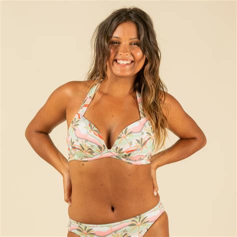 Bikini Oberteil Push Up Angen Hte Formschalen Elena Palmengarten Beige Von Decathlon Ansehen
