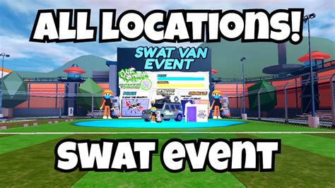 Jailbreak Swat Event Locations Roblox Jailbreak YouTube