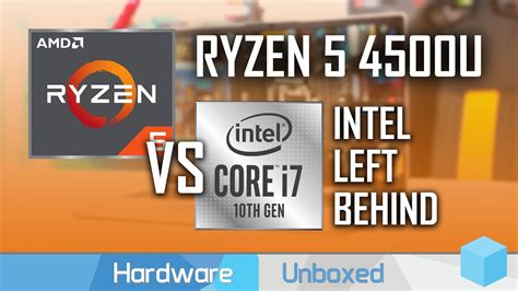 AMD Ryzen 5 4500U Review, Mid-Range Zen 2 Beats Intel's Best - YouTube