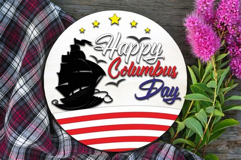 Columbus Day Sign Svg Welcome Sign Svg Columbus Day Svg Etsy