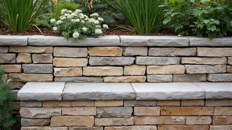 common materials   retaining walls boulder walls retaining