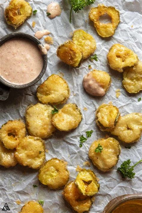 Low Carb Keto Fried Pickles 15 Minutes Little Pine Kitchen