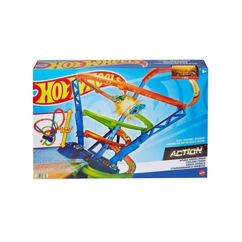 Pista Hot Wheels Action Cyclon Crash Para Carrinho Mattel Loja Zuza Brinquedos Ofertas Todos