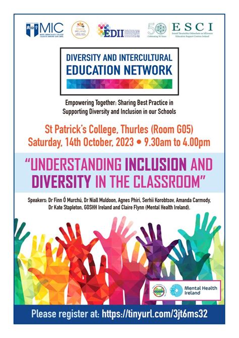 Understand Inclusion & Diversity in the Classroom in MIC Thurles