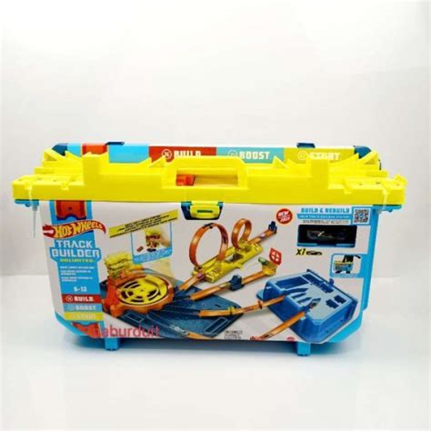 Promo Hot Wheels Rapid Launch Builder Box Dgn Loop Ori Mattel Hotwheels Diskon Di Seller