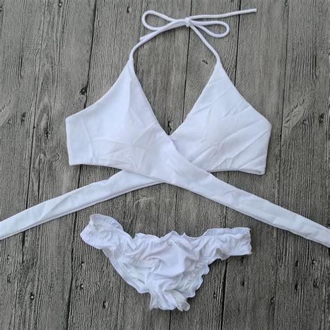 Triangle Bikini Brazilian Bandage Swimwear Women New Swimsuit Girl Bandage Secret Sexy Low