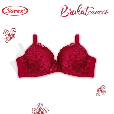 Jual Sorex Bra Busa Sedang Kawat Kait Setara Cup A B Brukat Cantik Bh