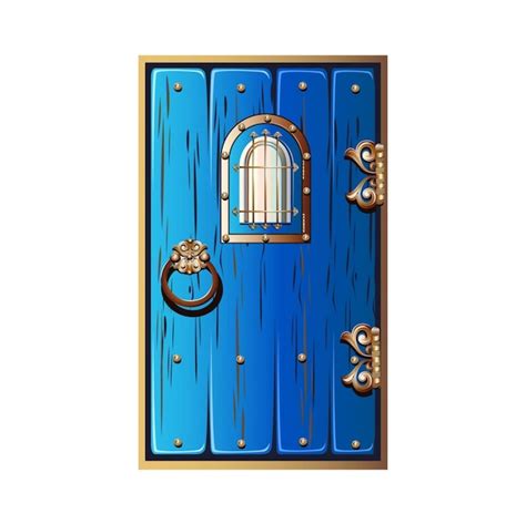 Premium Vector Old Door Vector