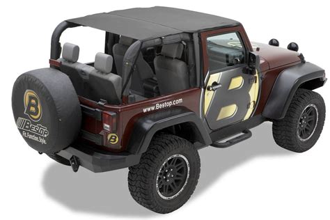 Header Safari Bikini Wrangler JK Door Black Diamond Drivepurepower