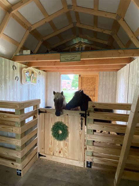Hobby Barn Small Horse Barns Mini Horse Barn Miniature Horse Barn