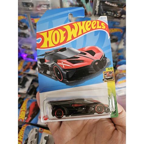 Xe mô hình Hot Wheels Bugatti Bolide Đen Đỏ Shopee Việt Nam
