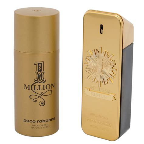 Комплект Paco Rabanne, 1 Million, Мъже: Парфюм, 100 мл + Дезодорант ...