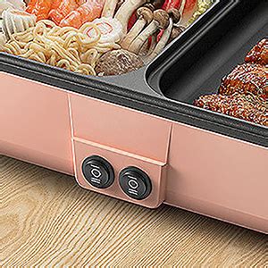 Amazon Hot Pot With Grill Electric Hot Pot And Frying Pan Shabu Shabu Pot With Grill