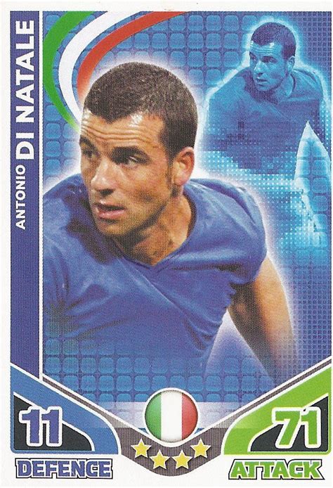 Match Attax World Cup 2010 Italy Forward Di Natale On Ebid United